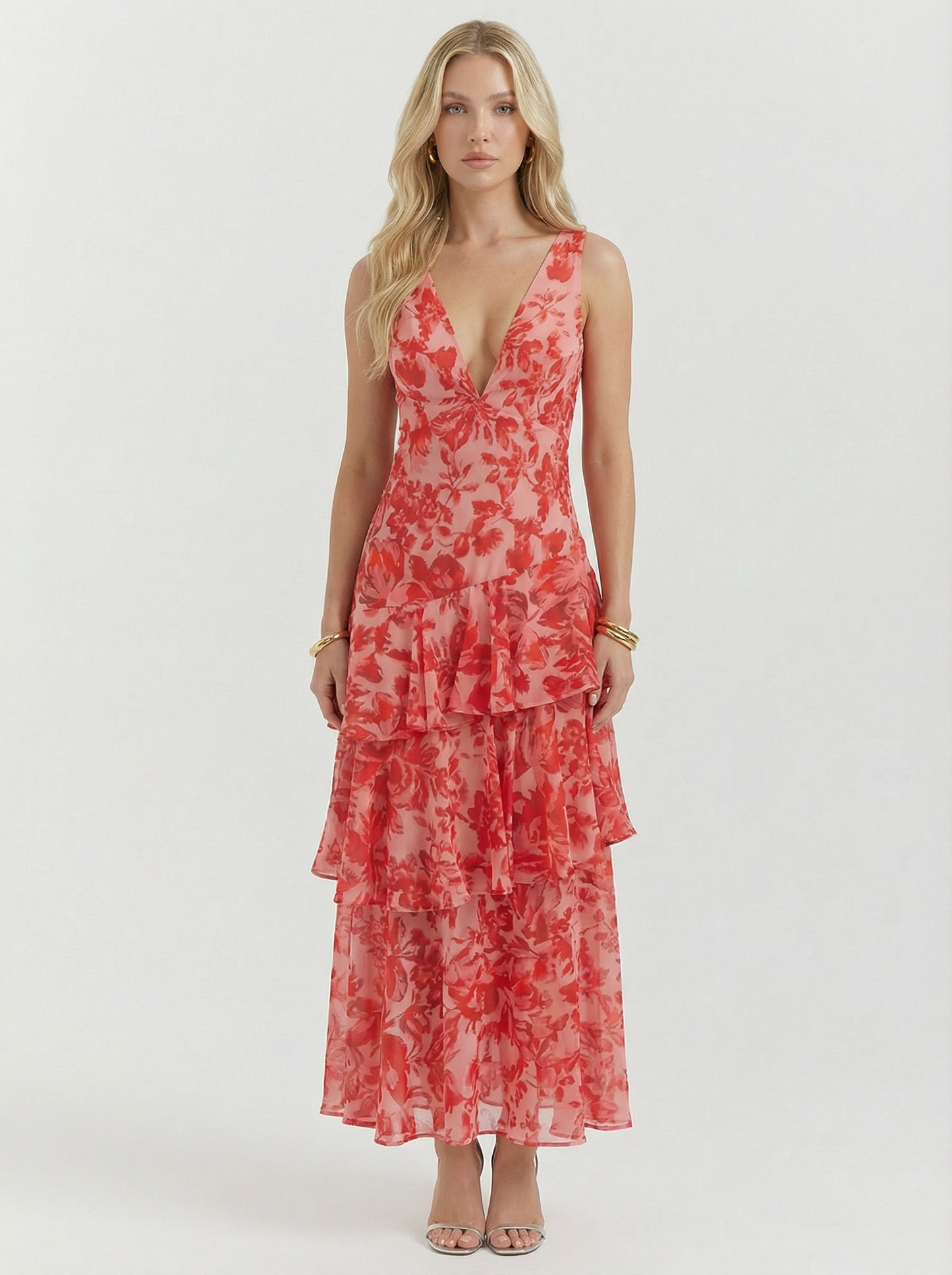 Ruffle Maxi Dress