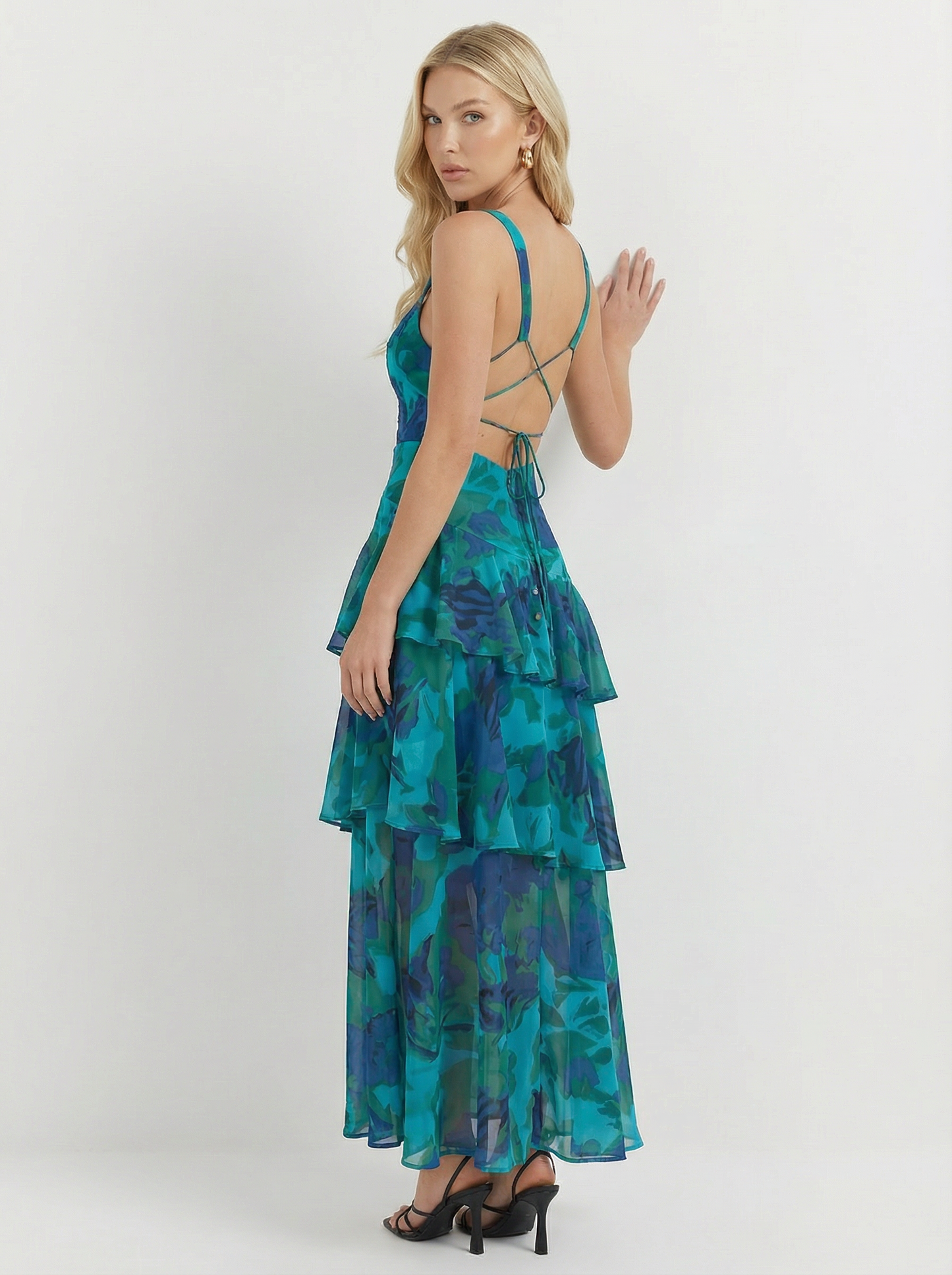 Ruffle Maxi Dress